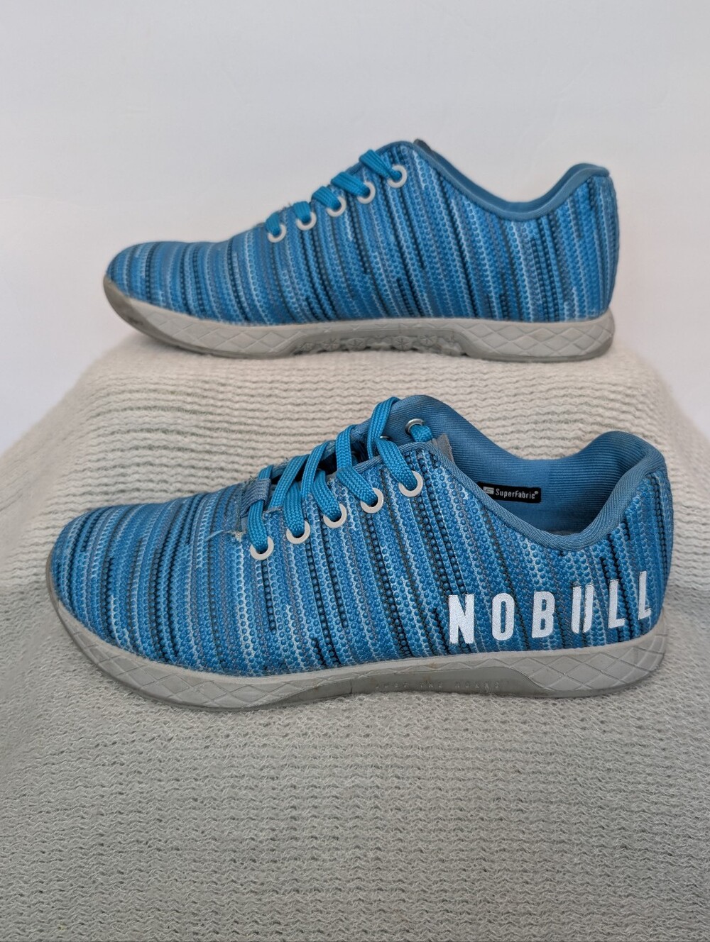 NOBULL Superfabric Blue Training Shoes